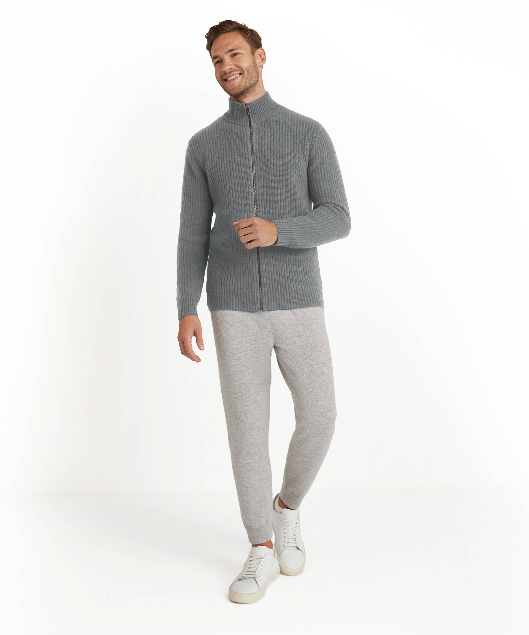 FALKE| Herren Strickjacke mit Wolle