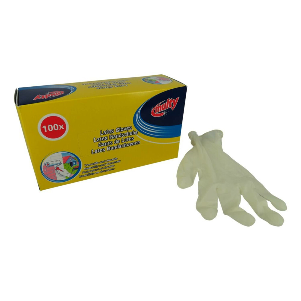 Multy Huishoudhandschoenen Disposable100 stuks