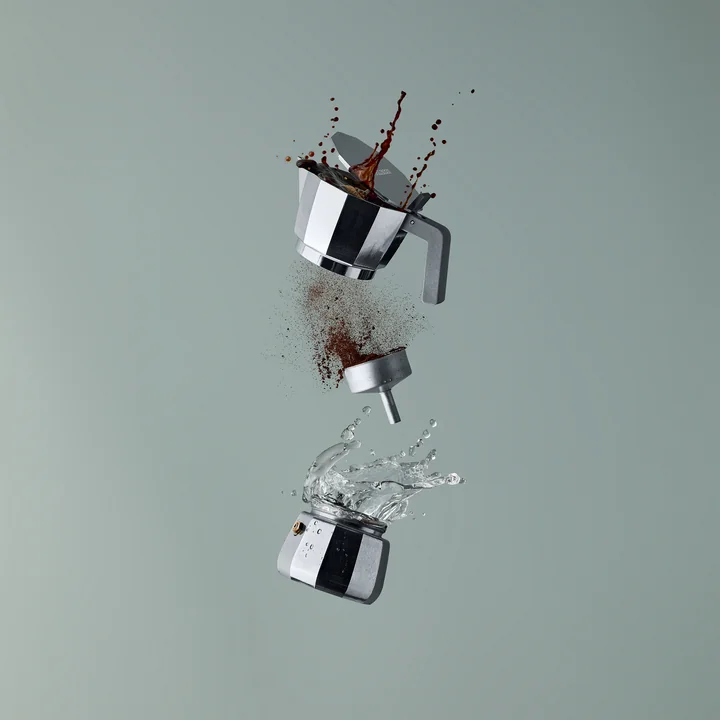 Alessi - Moka Espressokocher, 9 Tassen
