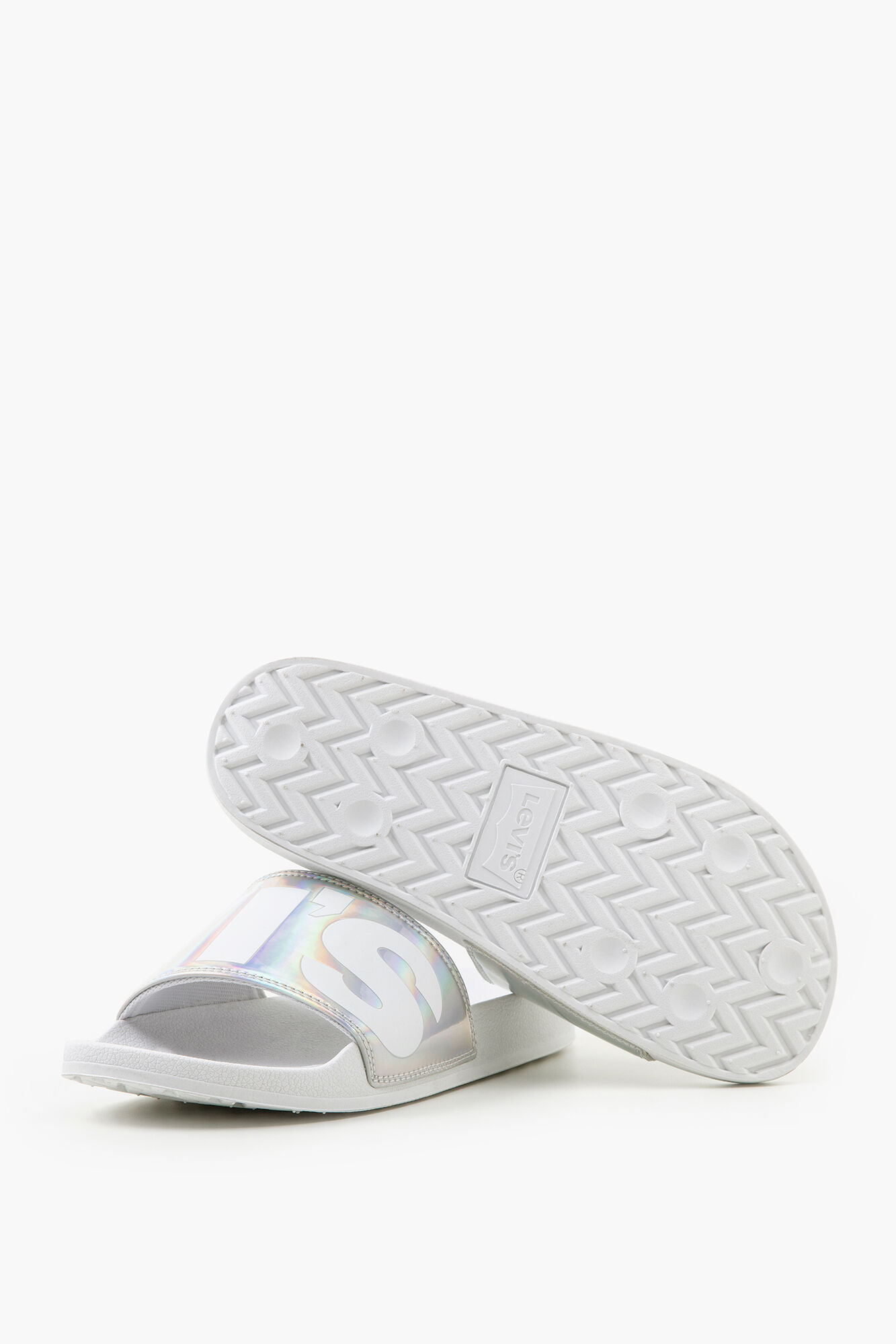 Chinelo June LS - cinza claro