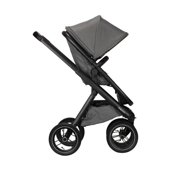 Dubatti One E5 Kinderwagen 2-in-1 Frame Black\/Black