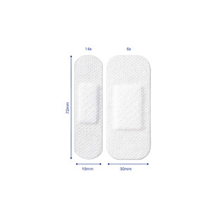 Hansaplast Pleisters Sensitive Strips 20ST