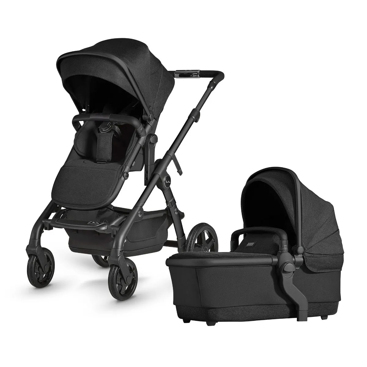 Silver Cross Poussette Double Wave - Onyx