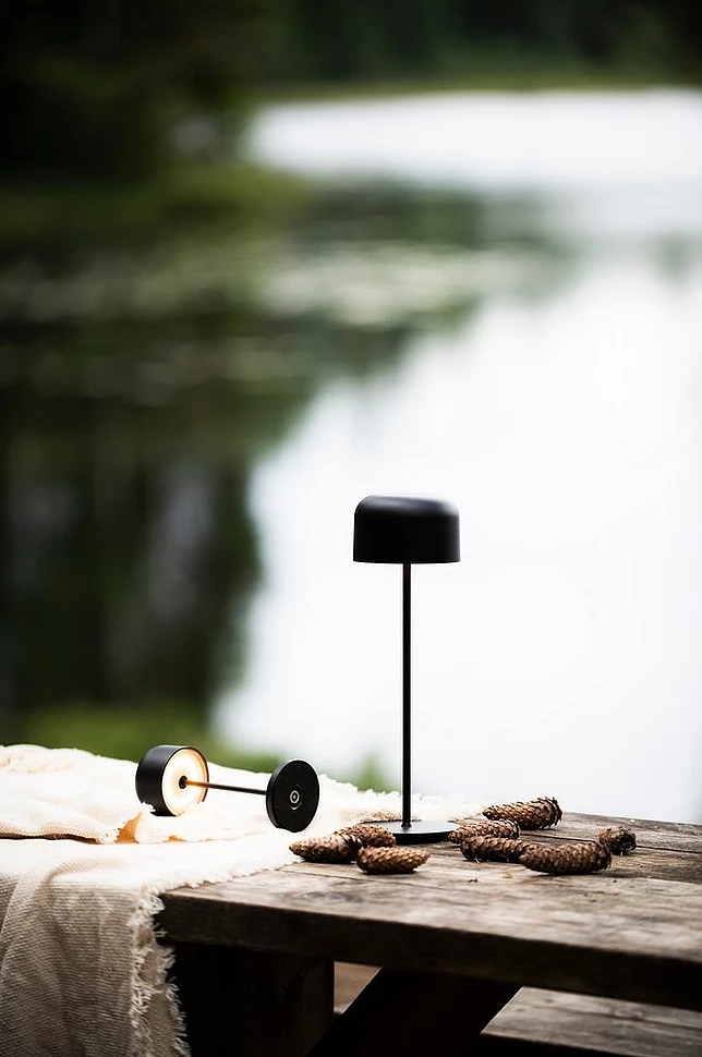 LILLE MINI bordlampe oppladbar utendørs