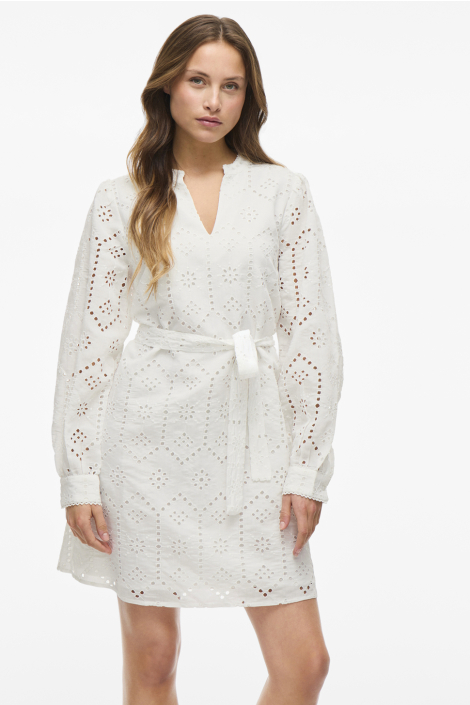 Vila witte dames jurk