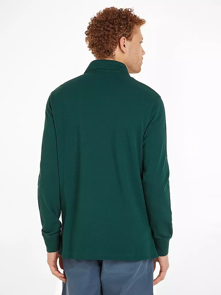TOMMY HILFIGER Poloshirt Regular Fit 1985 dunkelgrün
