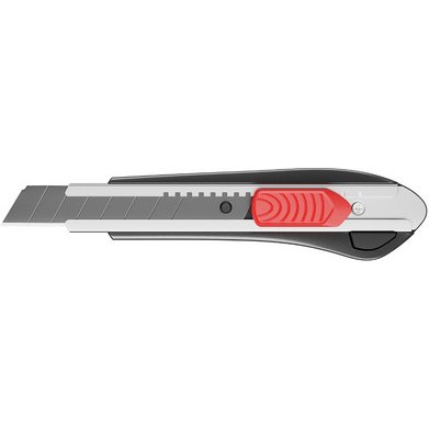 Cutter HP-101.18, lame: 18 mm, noir-argent