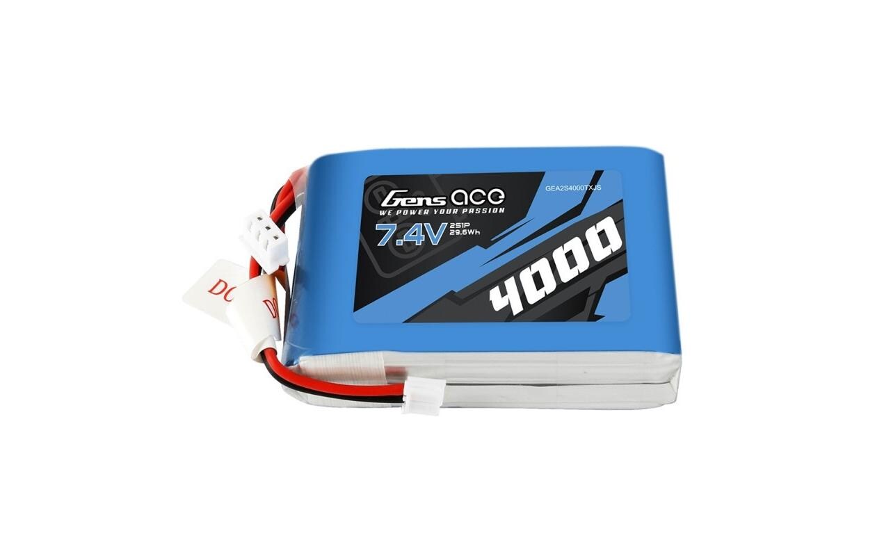 RC-Akku LiPo 4000 mAh 7.4 V RX/TXSoftcase 2S LiPo Akku Sender/Empfänger