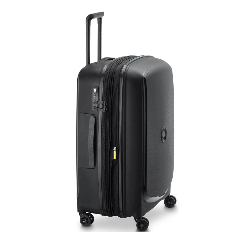 Valise rigide Belmont Plus Extensible 70 cm Matières Recyclées Noir