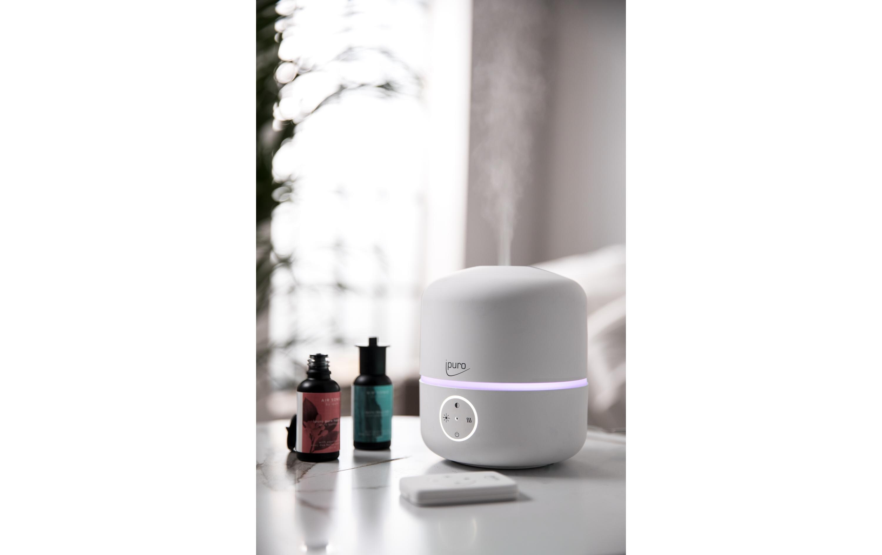 Aromavernebler Air Sonic Good Mood WeissDuftverdampfer mit Fernbedienung