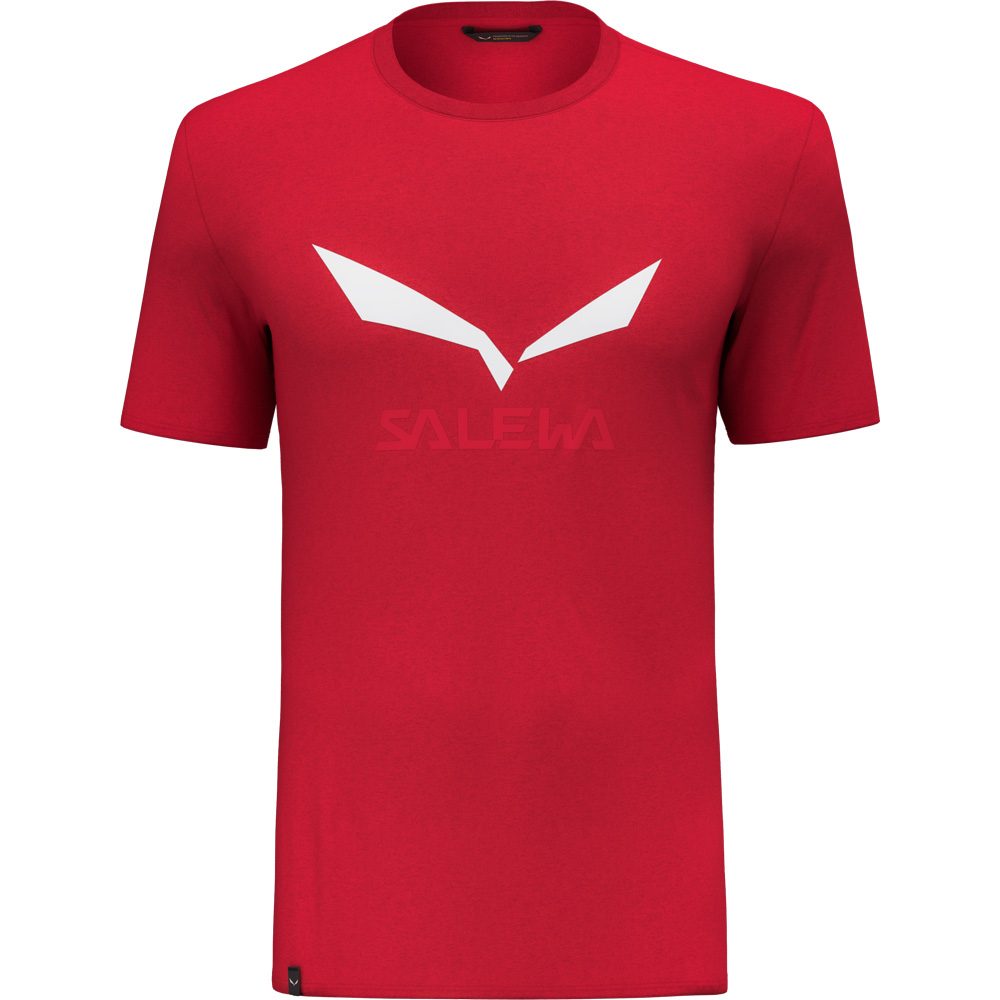 SALEWA Solidlogo Dry T-Shirt Herren flame