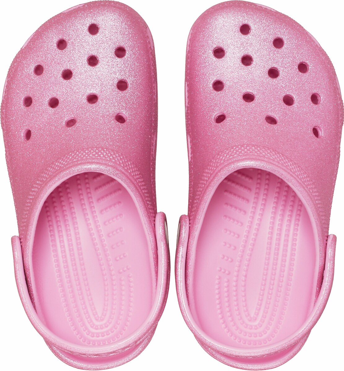 Crocs<br>Tamancos Clássicos com Glitter K