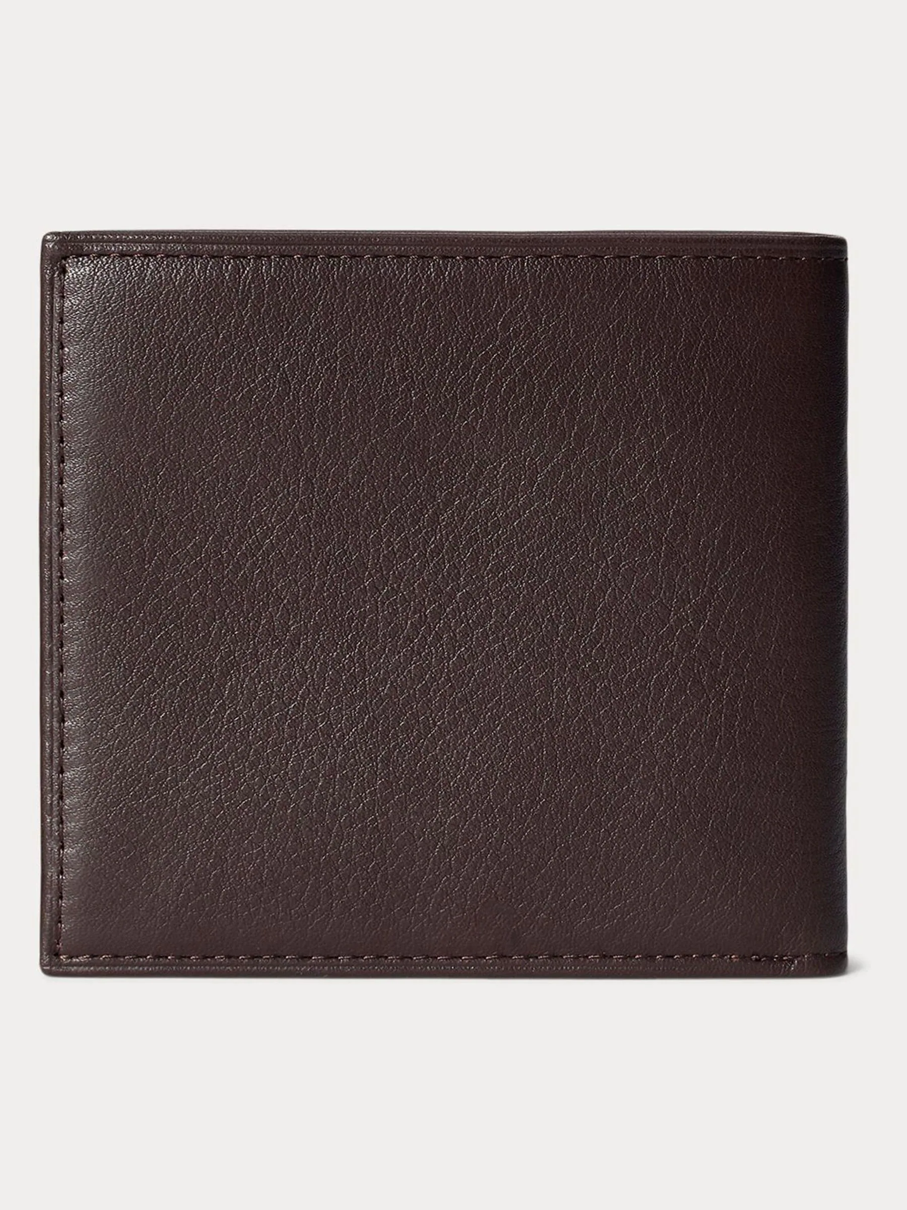 Polo Ralph Lauren Pebbled Leather Billfold Wallet