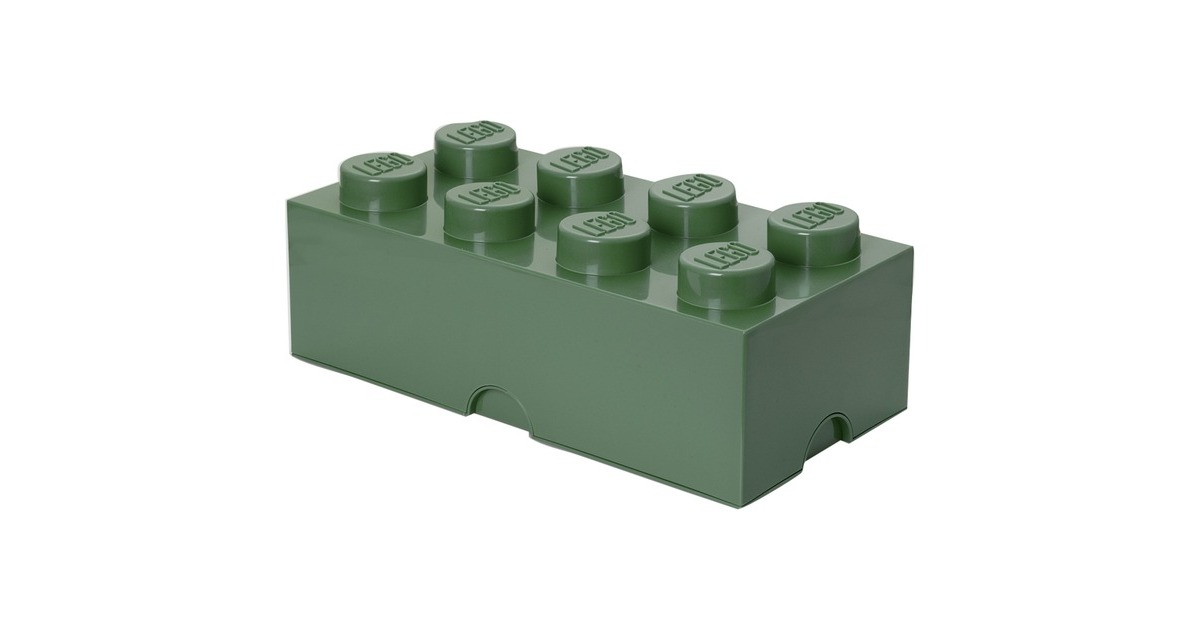 Room CopenhagenLEGO Storage Brick 8 Groen opbergdoos  (Groen)
