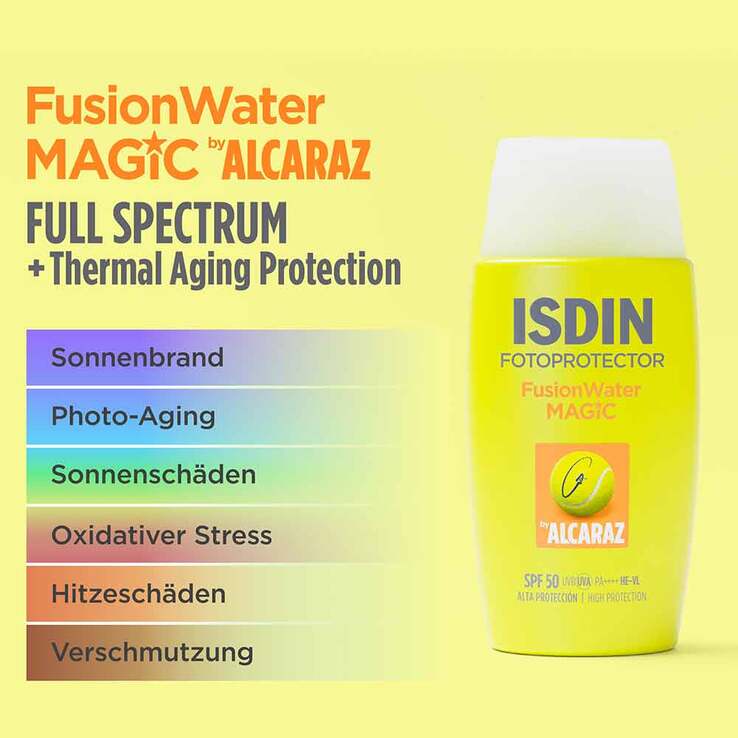 ISDIN Fotoprotector Fusion Water Magic Alcaraz LSF 50, 50 ml