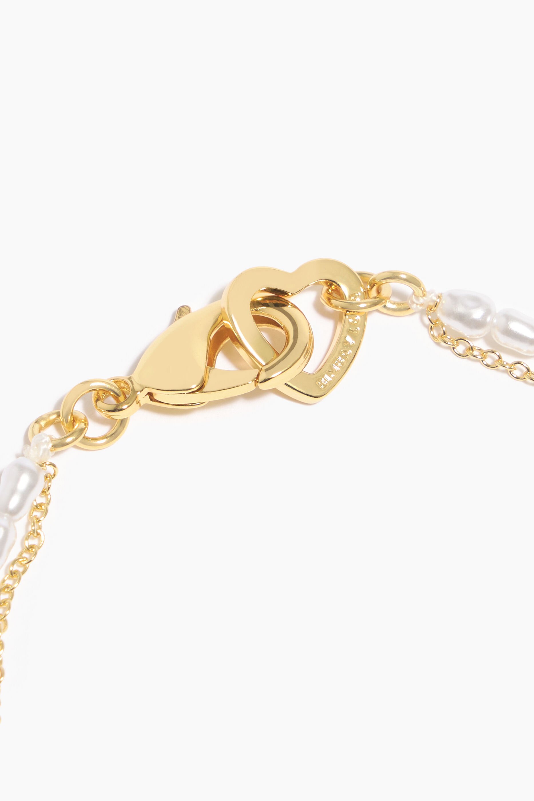 Pulseira dupla de pérolas azuis