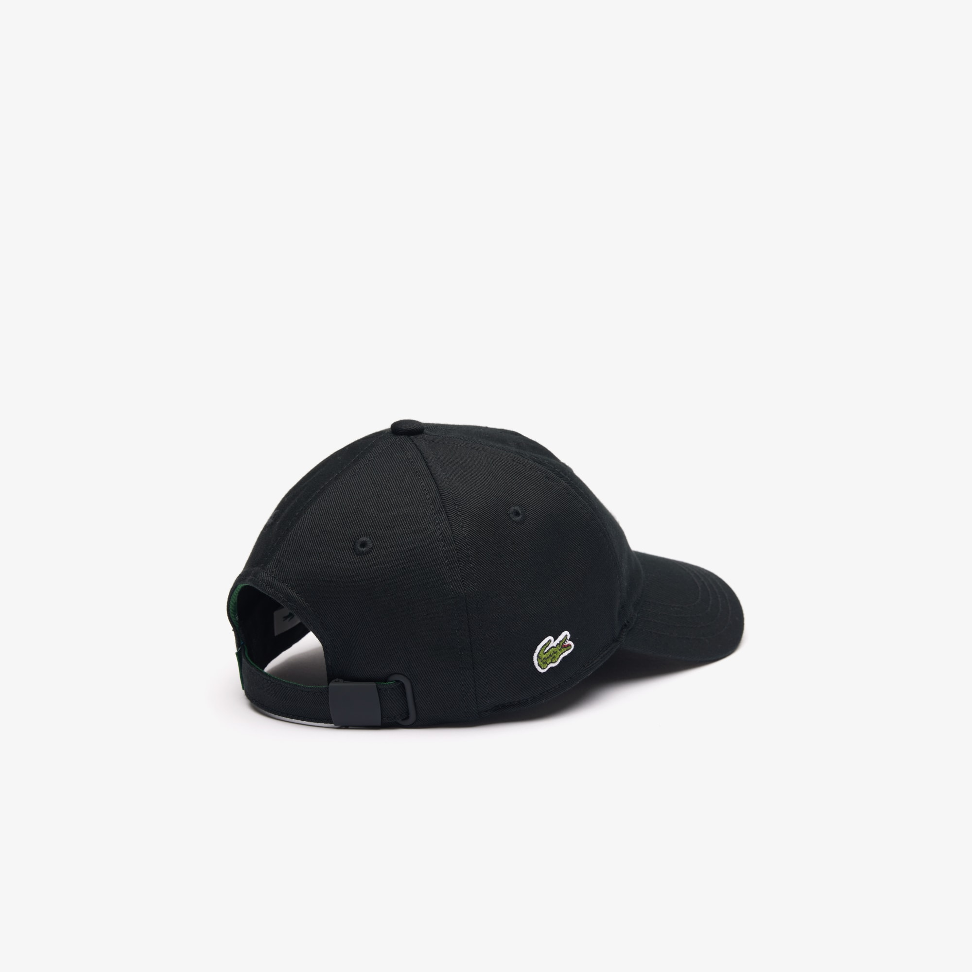 Casquette en twill de coton avec grand crocodile Casquettes & Bonnets - Noir - Lacoste - Enfant
