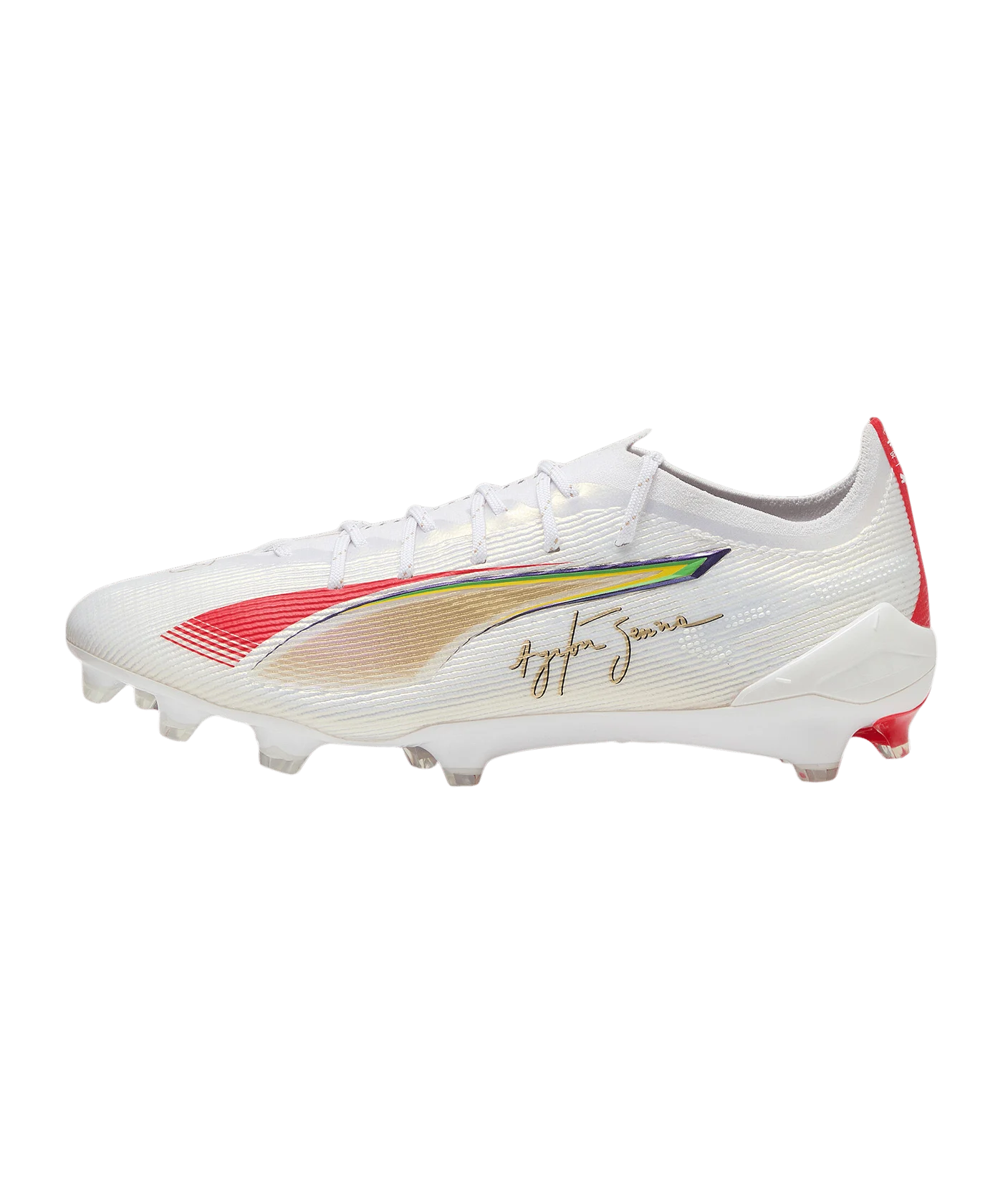 PUMA ULTRA 5 Ultimate FG Senna Weiss Gold F01