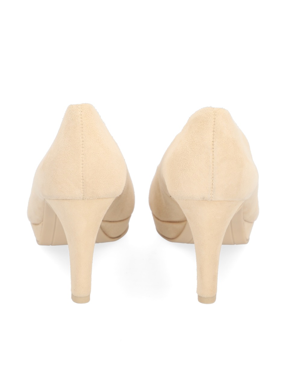 Veloursleder Pumps