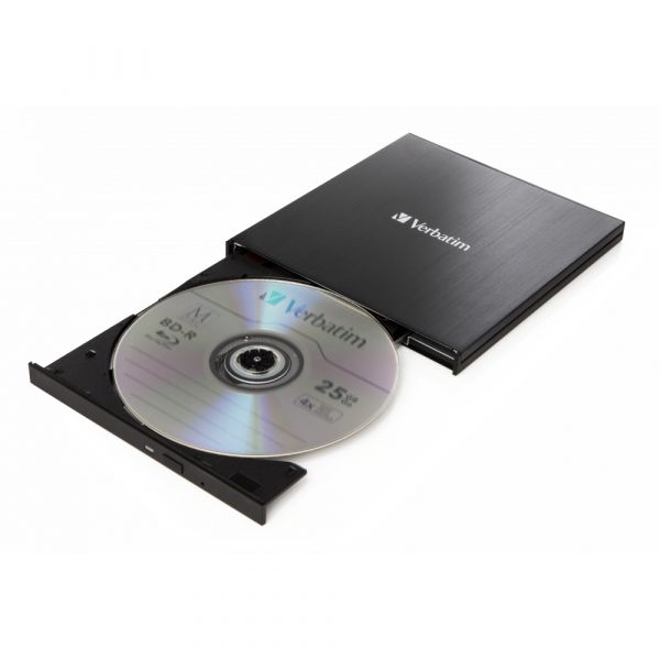Verbatim Drive Externa Blu-ray Slimline Writer USB3.1 - 43889