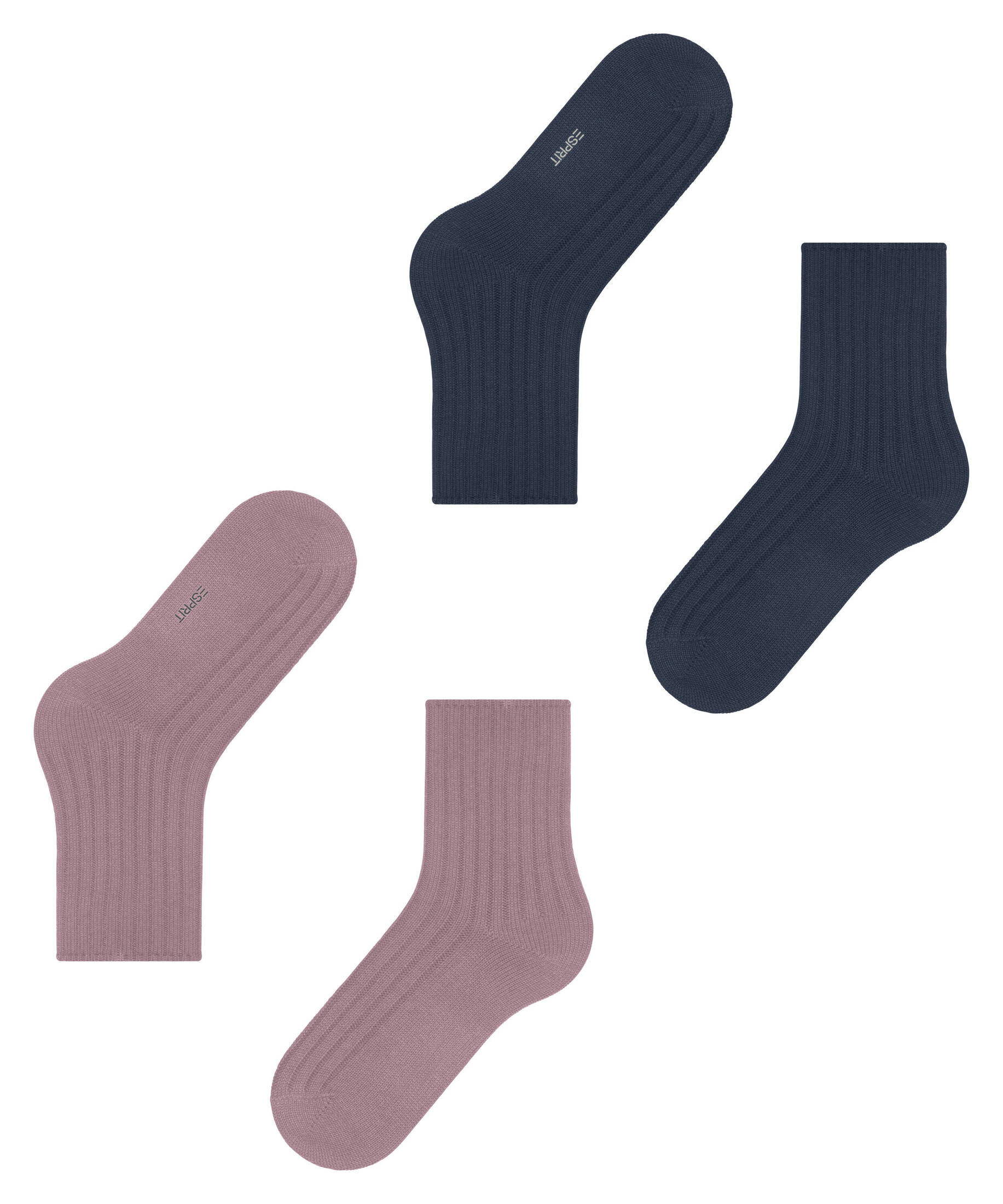 Esprit| Damen Socken Cosy Rib 2-Pack
