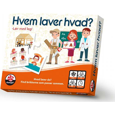 Danspil - Hvem laver hvad?