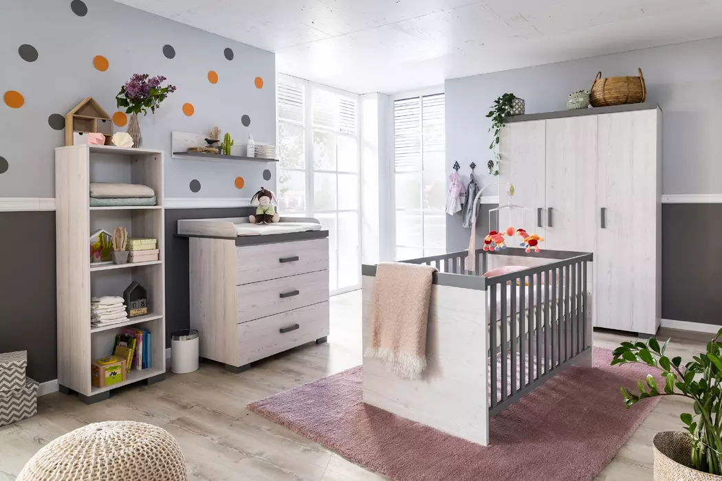 Babyzimmer-Set Lana 3tlg.