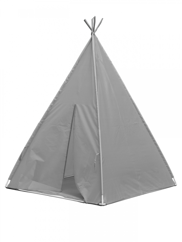 Tenda infantil tipo tipi | Dobrável | Impermeável | Cinza | Indiana | Mobiclinic