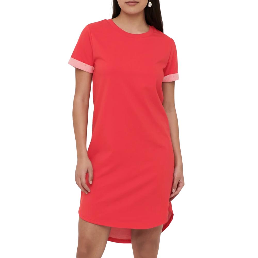 JDY Robe Sweat Rouge Femme JDY IVY
