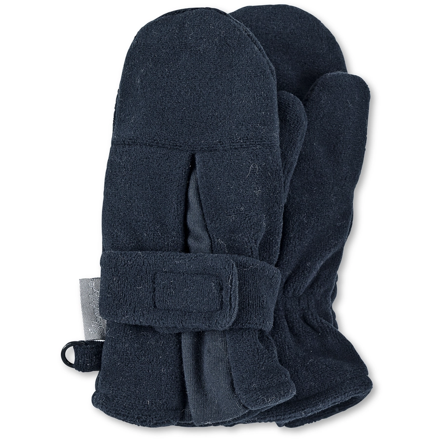 Sterntaler Fäustlinge Microfleece uni marine