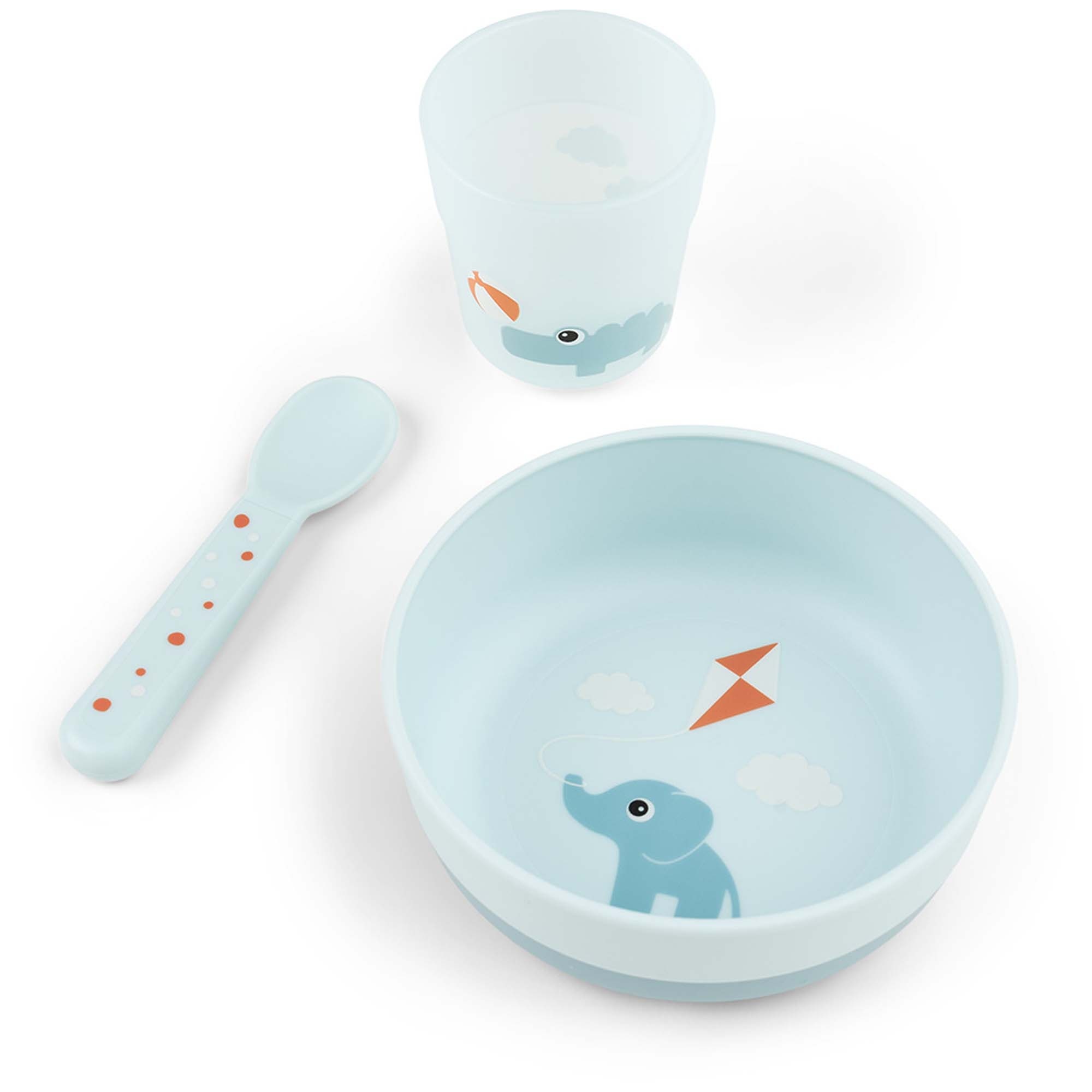 Done by Deer Playground First Meal eetset blauw