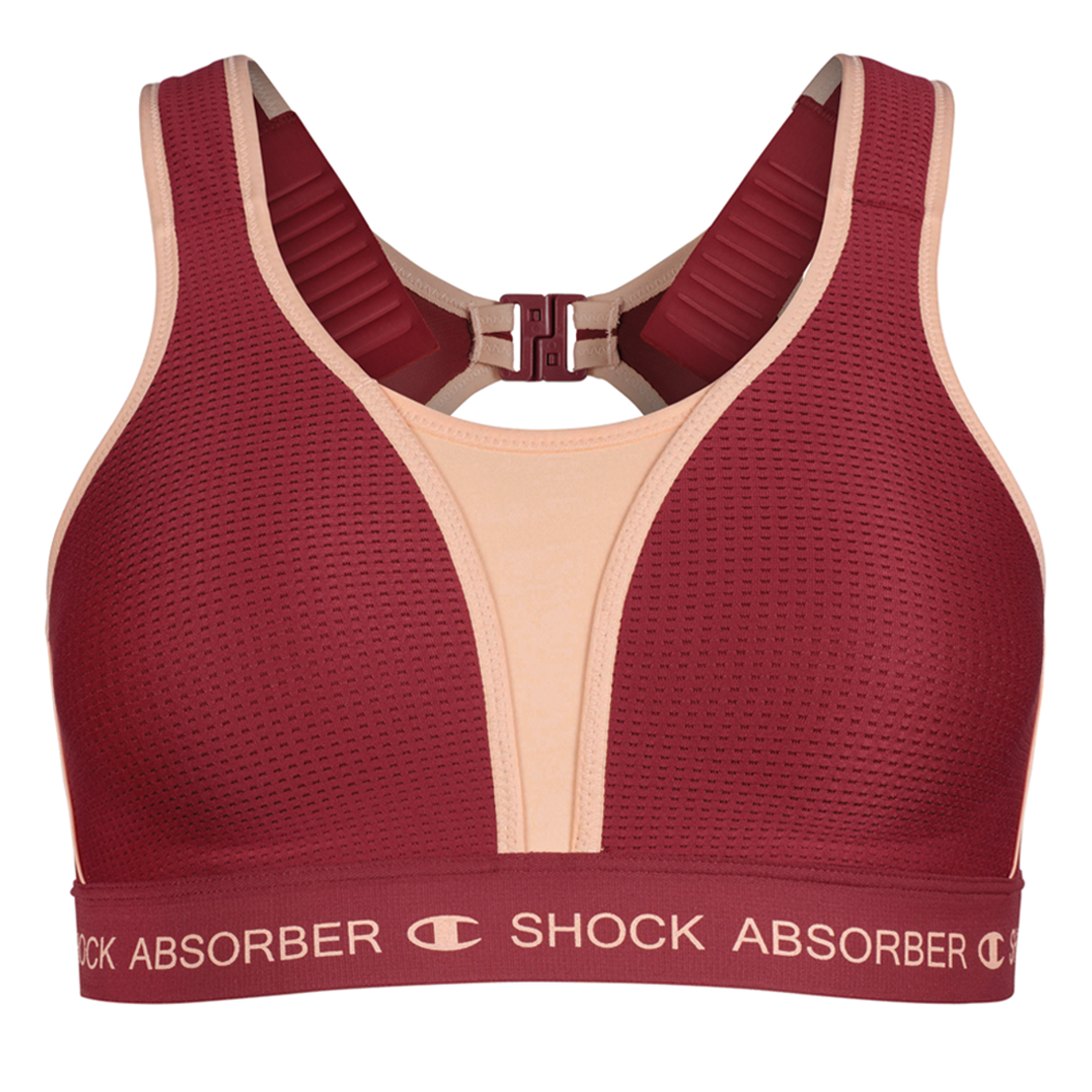shock absorber ultimate run bra padded 06s7 619 u10057 ps187 tibetan red peach