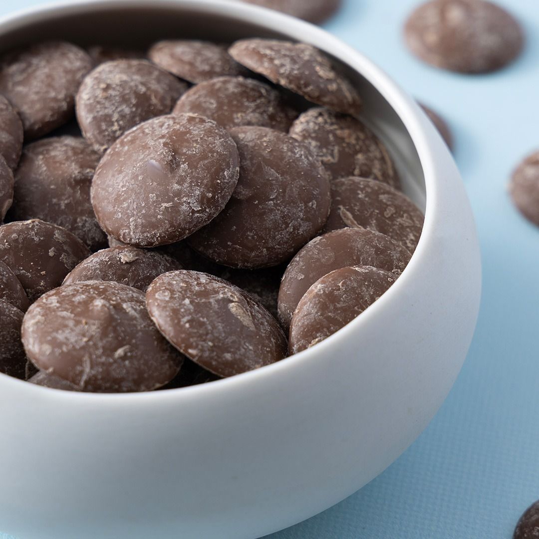 Chocolade druppels plantaardig