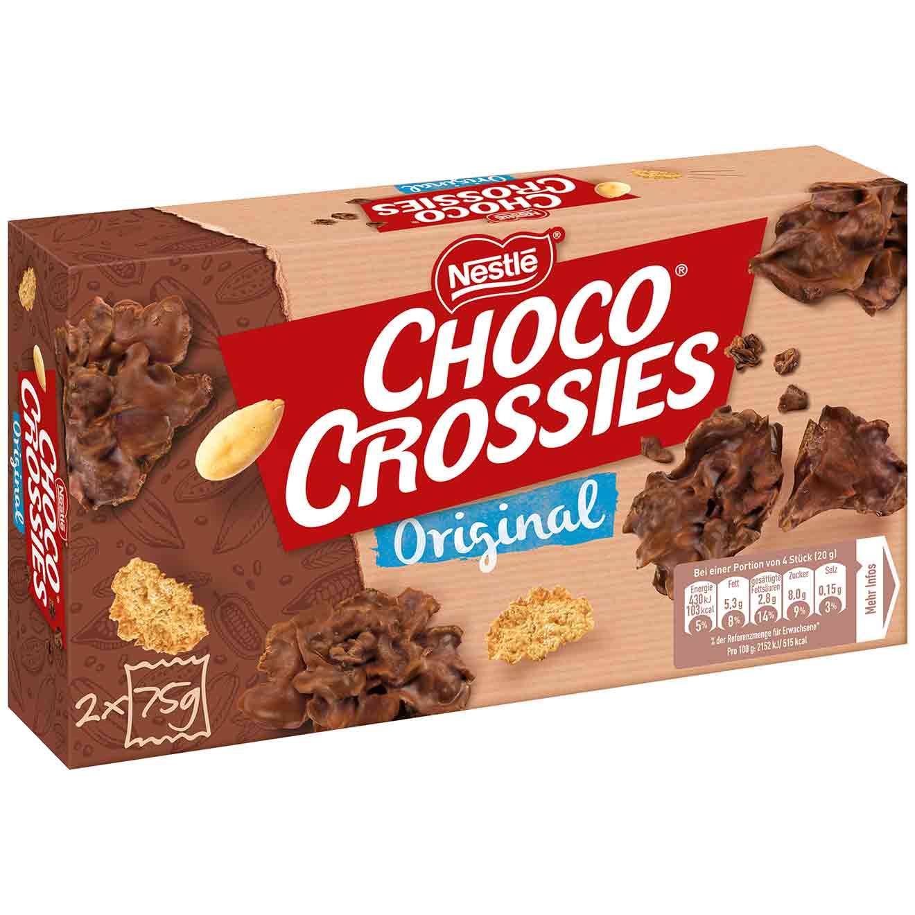 Nestle Choco Crossies Classic 150g MHD:30.6.25