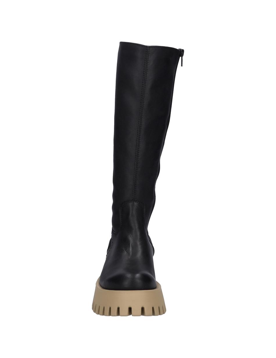 Stiefel Mavie 03, schwarz-kombi