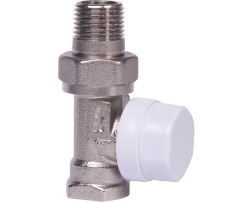 Thermostaatset, rechtdoor design, 1/2 inch, wit