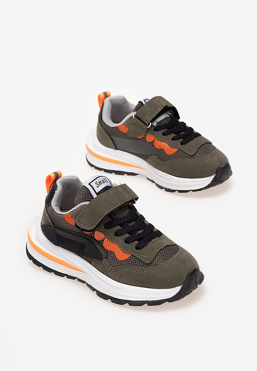 Baskets pour garçons vert Advance B