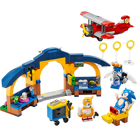 LEGO® Sonic the Hedgehog™ Tails' værksted og Tornado-fly 76991