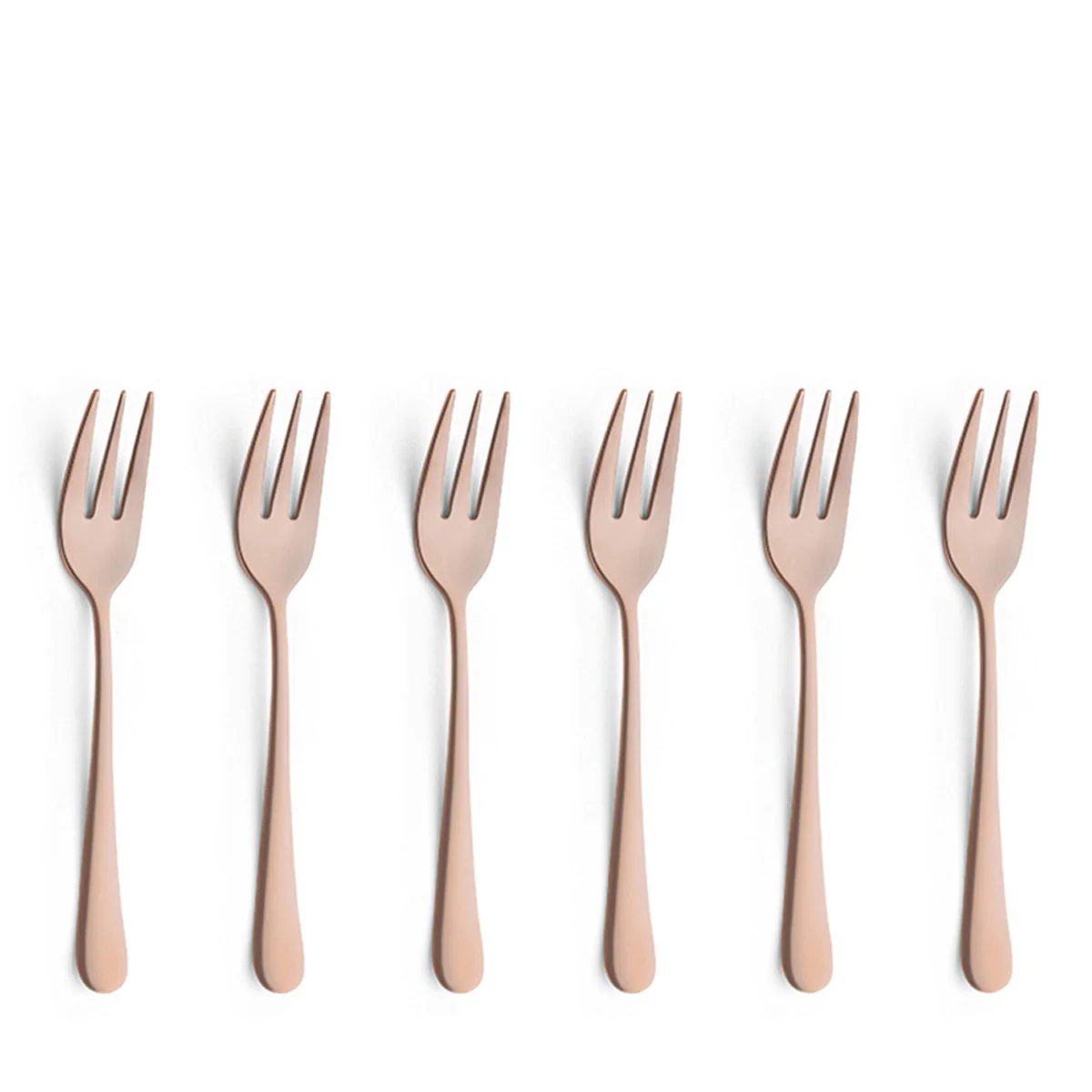 Austin - Service à gâteaux 6 pièces Cuivre mat Amefa