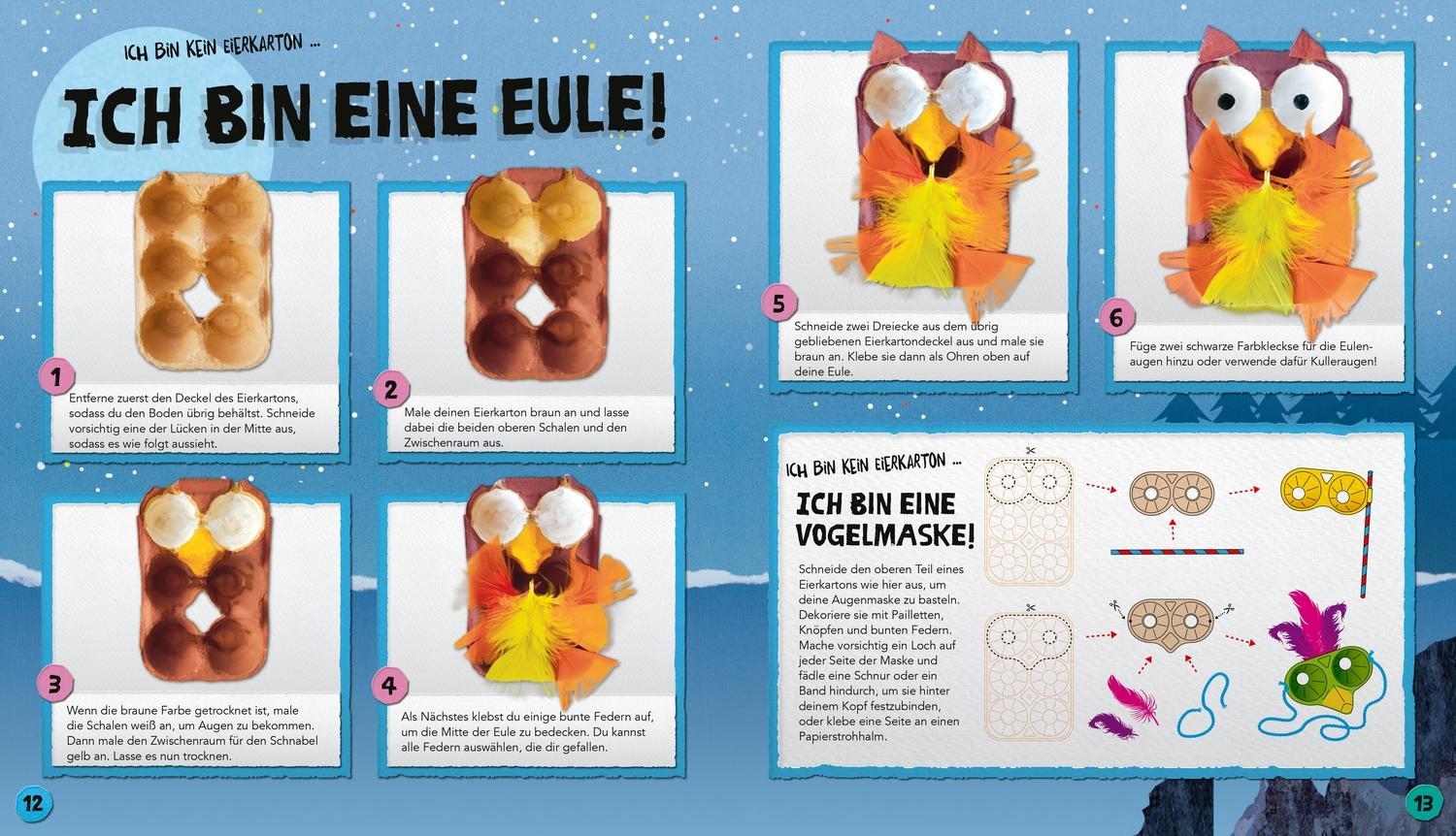 Hallo, ich bin dein verwunschener Eierkarton