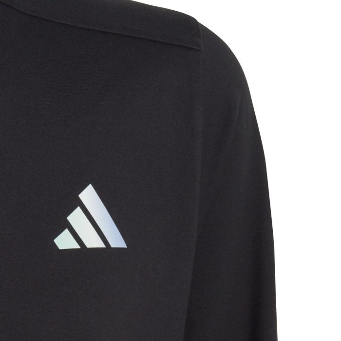 adidas Junior Trøjer Run 1/2 Zip Sort