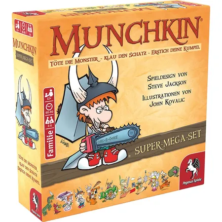 Pegasus Spiele Munchkin Fantasy Super-Mega-Set