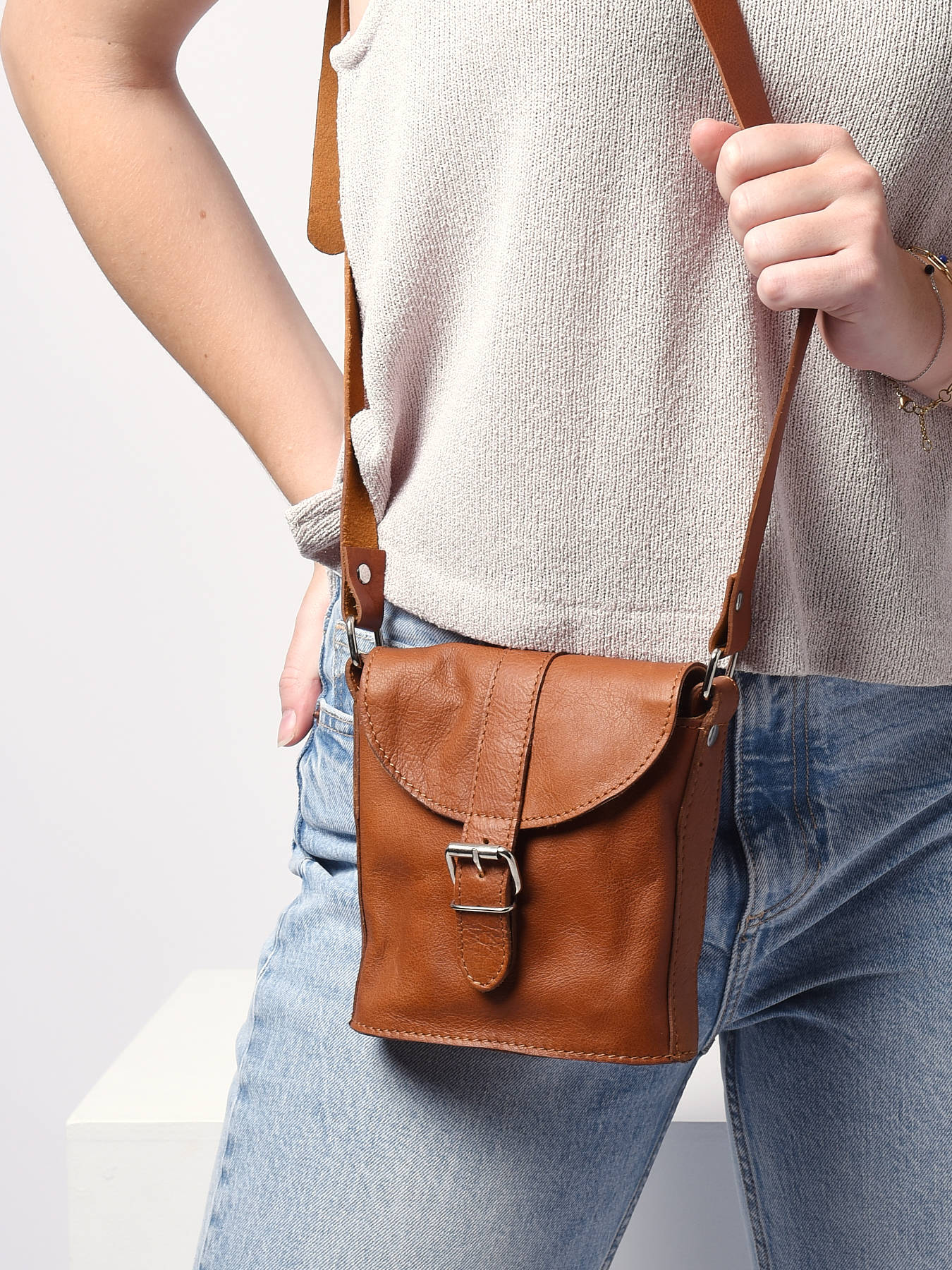 Sac bandoulire L'Authentique S cuir PAUL MARIUS