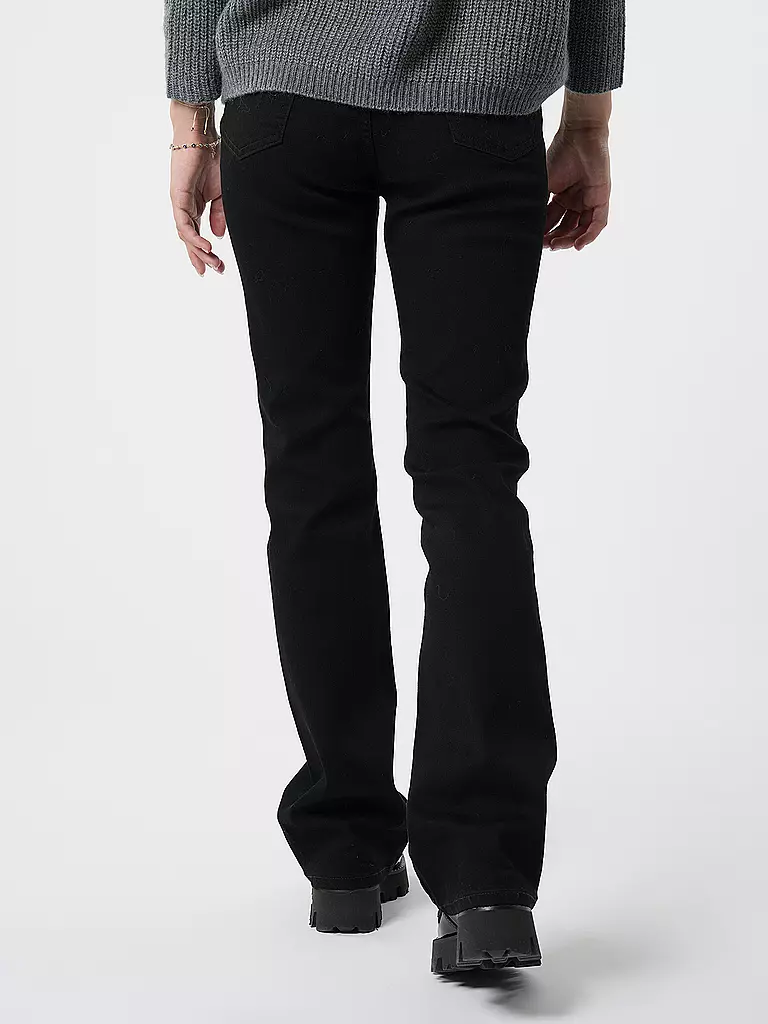 LEVI'S® Jeans Bootcut 725 HIGH RISE schwarz