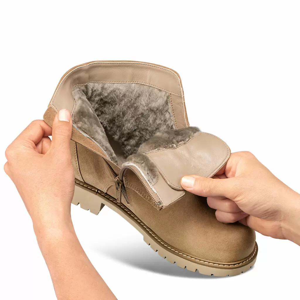 DAMEN - Winterbootie ISY beige