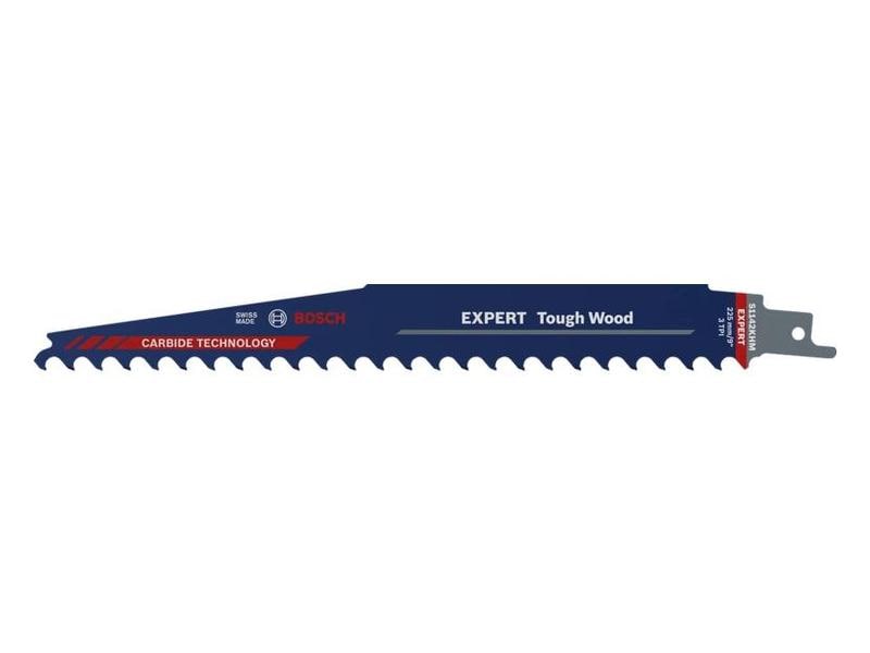Bosch Professional Säbelsägeblatt EXPERT Tough Wood S 1142 Herausragende Lebensdauer in zähem Holz