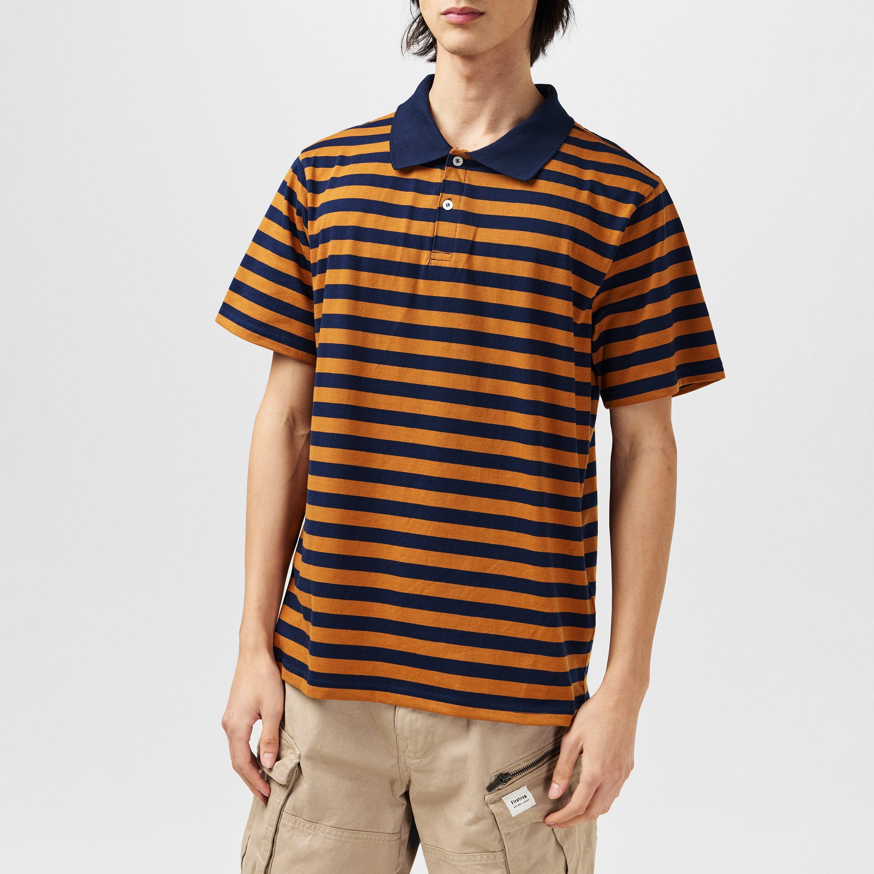 Firetrap Classic Striped Polo