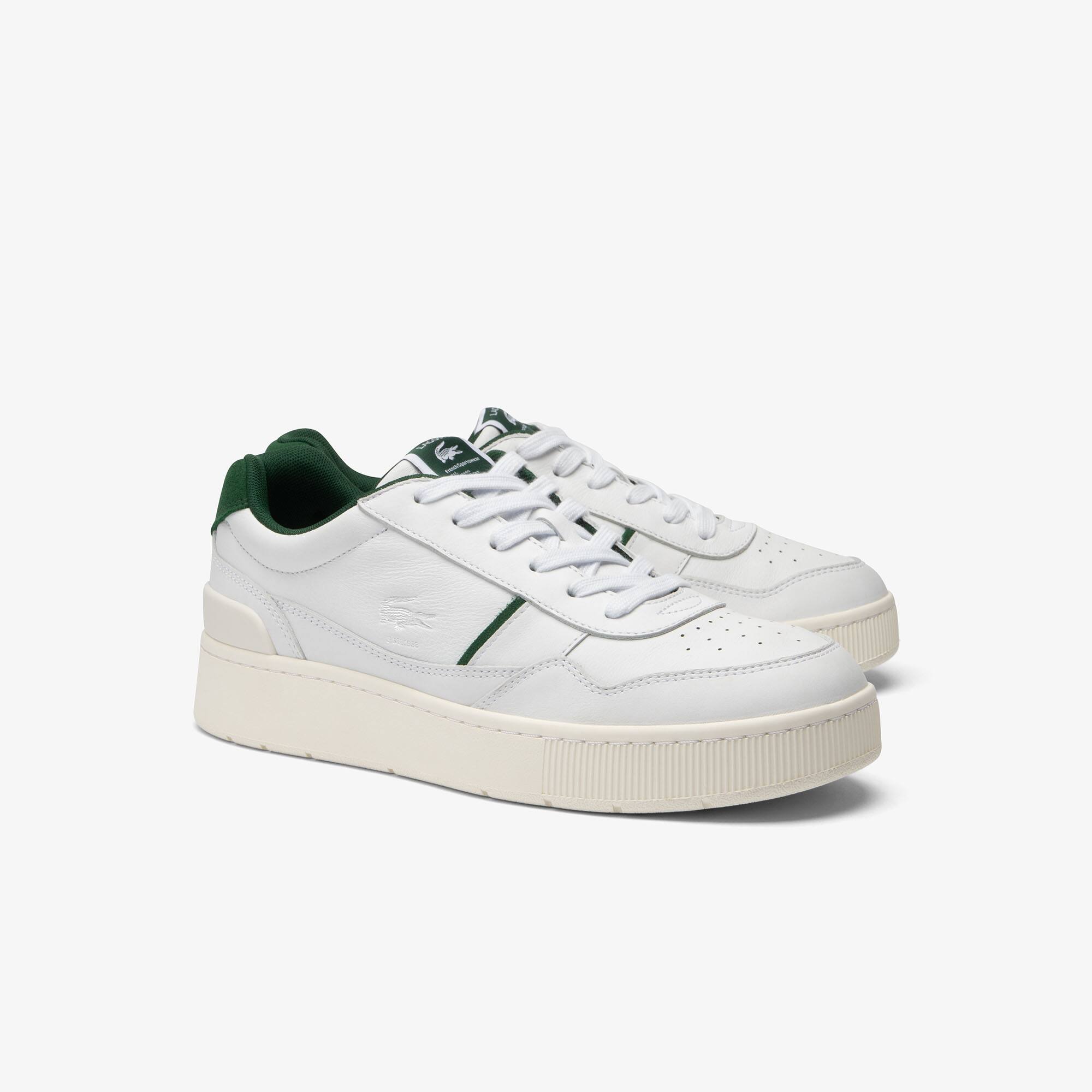 Damen-Sneakers Aceclip aus Premium-Leder Sneakers - Weiss - Lacoste - Damen