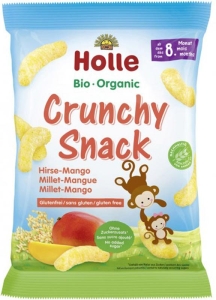 Holle Bio Crunchy Snack Hirse Mango