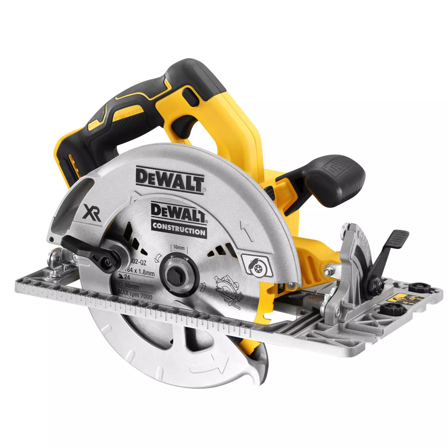 DeWALT DCS572NT XR 18V Li-ion accu cirkelzaag body in TSTAK - 184mm